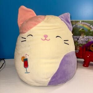 Carlotta Calico Cat Squishmallow 12” Plush 2019 Kellytoy EUC